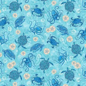 Aqua Tossed Ocean