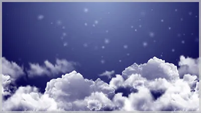 Clouds Drift Blue