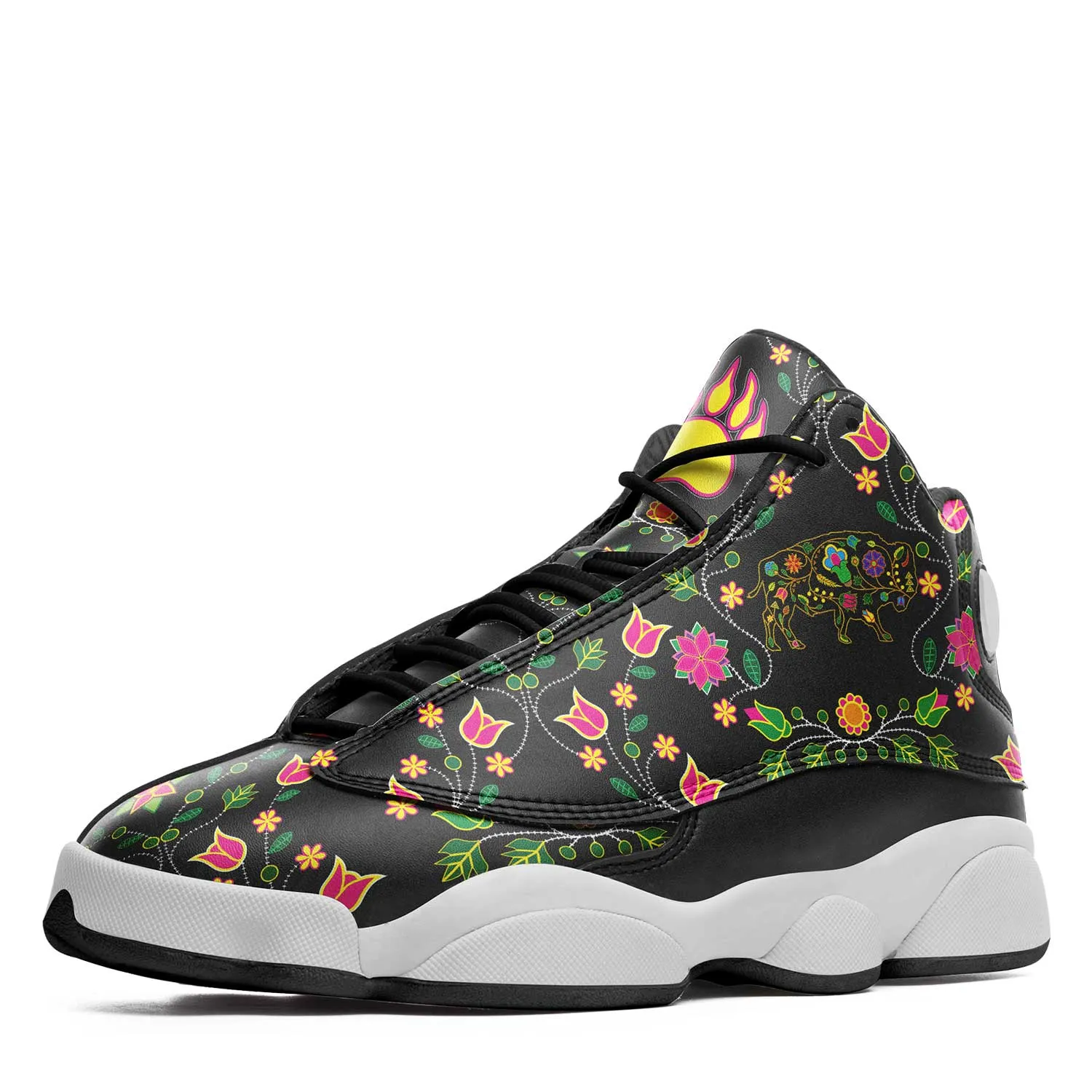 Floral Bearpaw Buffalo Isstsokini Athletic Shoes