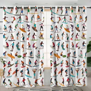 Surf World Curtains